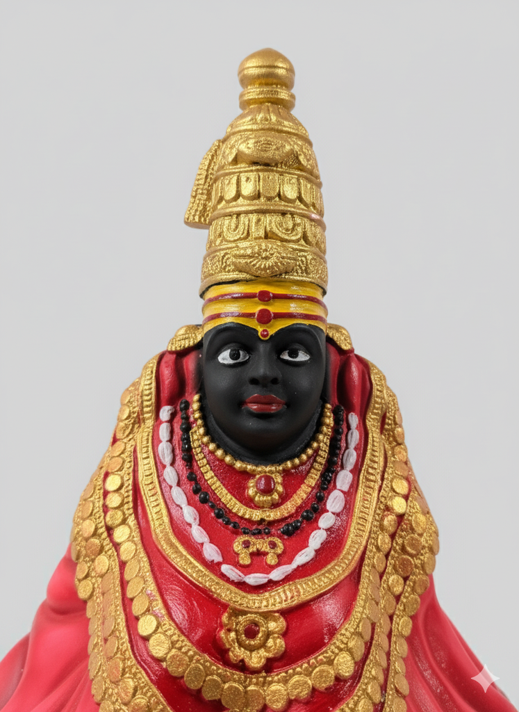 Tulja Bhavani Mata Murti  Colourful 12"